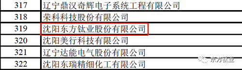 东方钛业 东方钛业